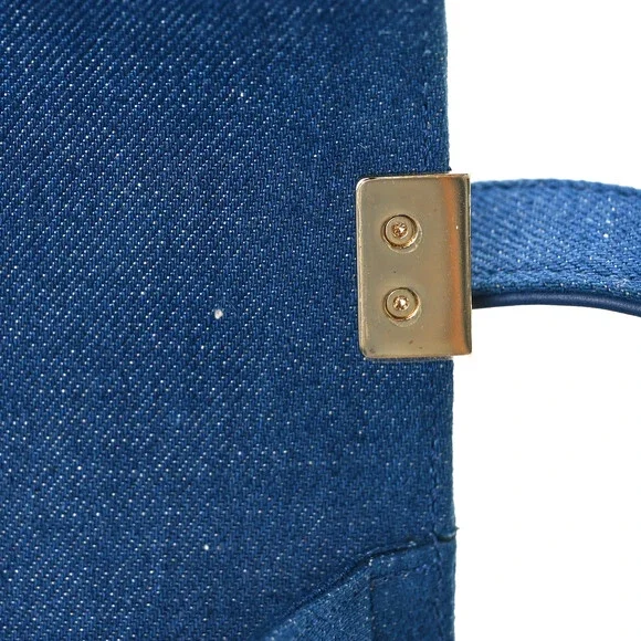 Chanel Denim Pleated Medium Boy Flap #138961C45B - Picture 11 of 11